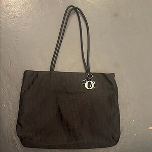 Dior Black Nylon Trotter Tote Bag